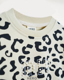 بلوز شلوار ست مدل پلنگی دورس ضخیم