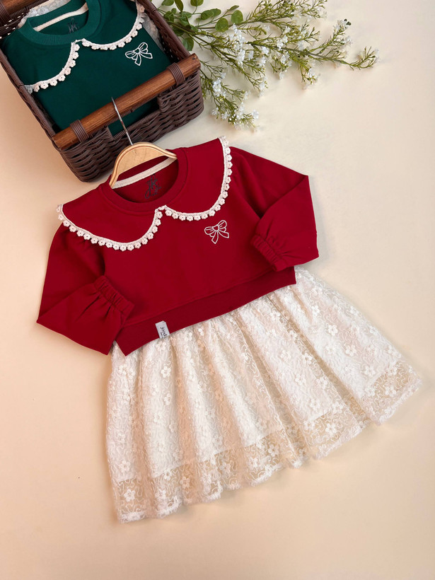 پیراهن دورس و دانتل دخترانه