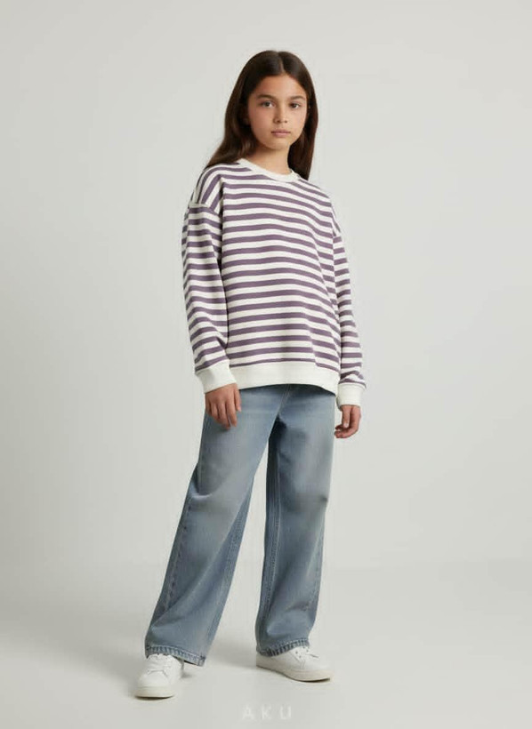 بلوز دورس راه راه AKU