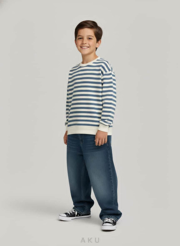 بلوز دورس راه راه AKU